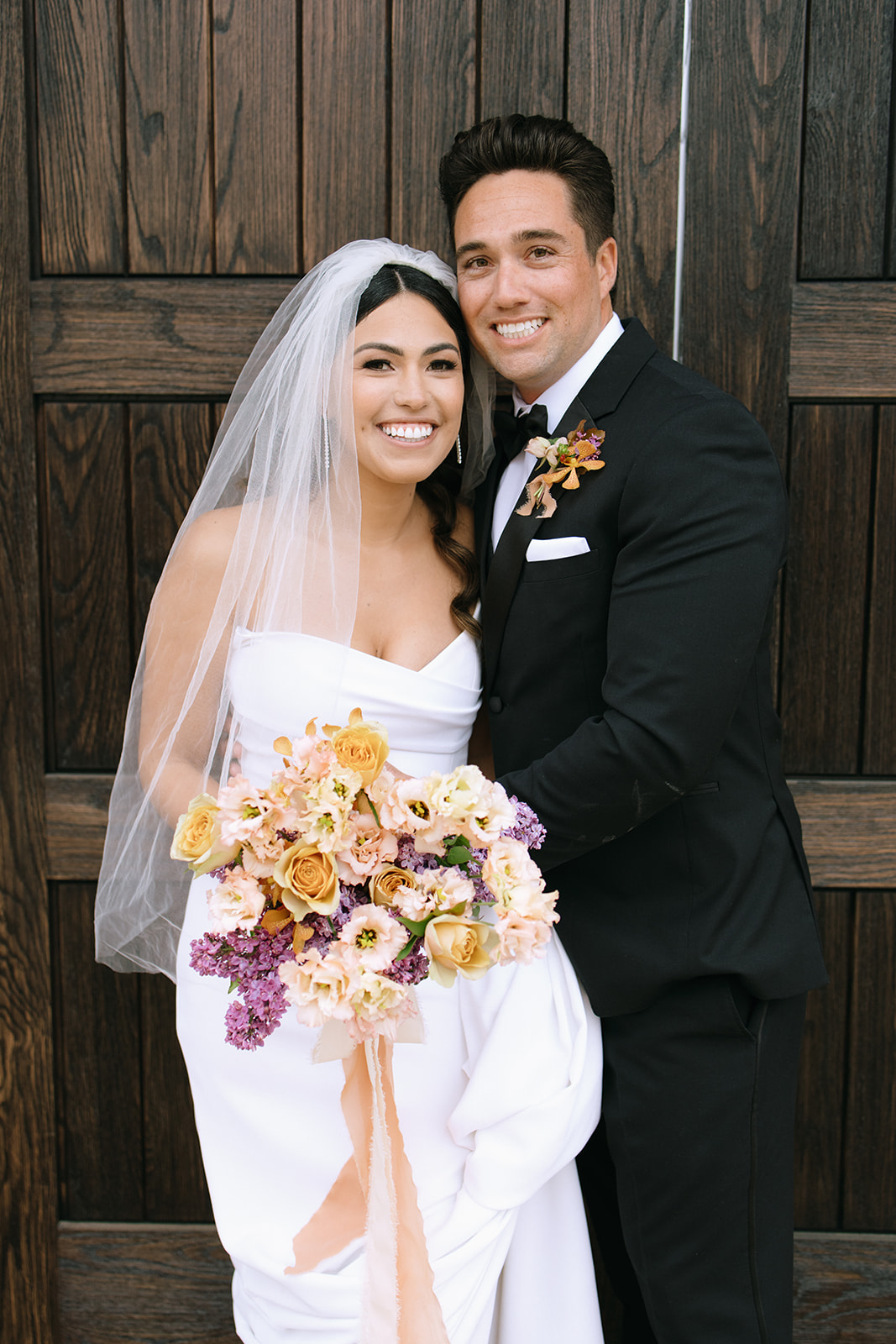 bride and groom portraits at San Clemente Wedding Venue