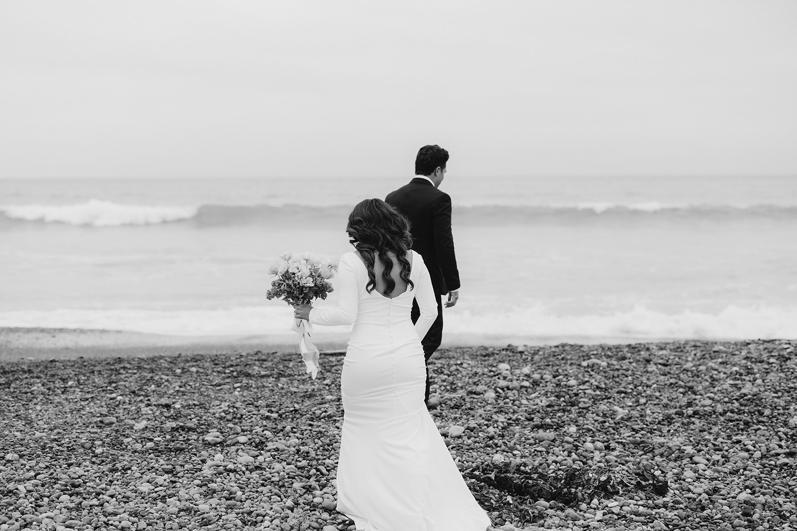 beach bridals in southern California 