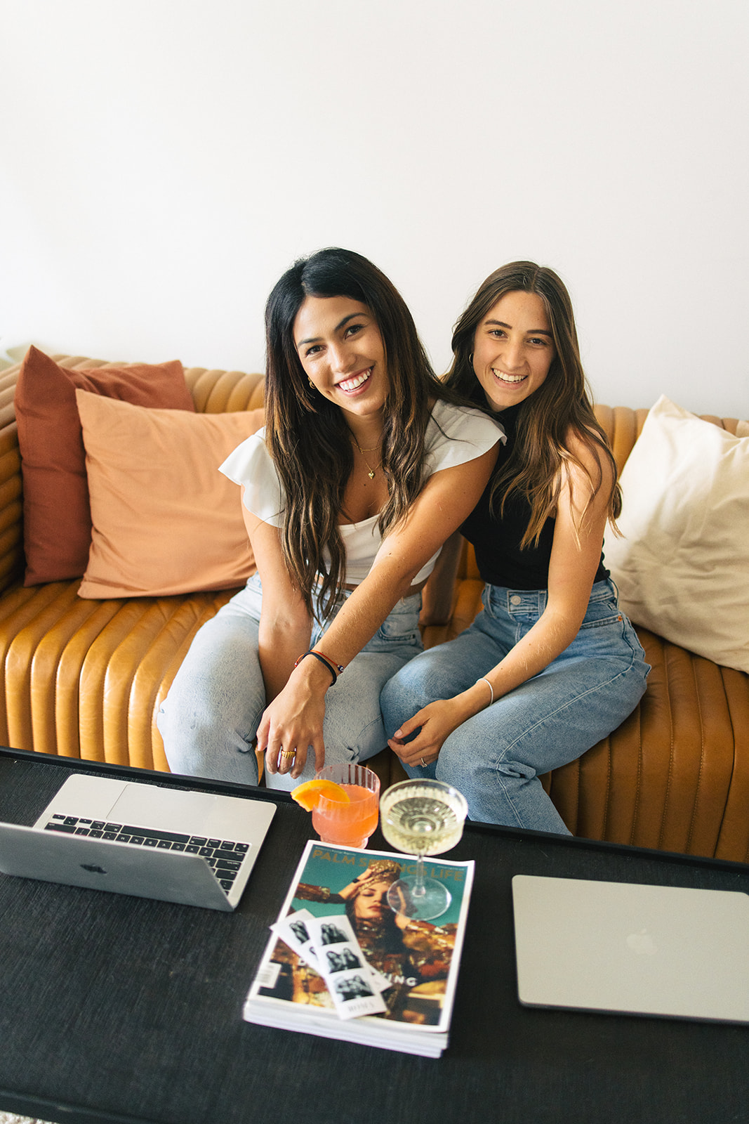 two entrepreneurs during their Small Business Branding Photography shoot 