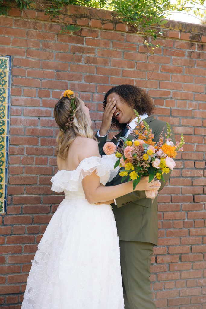 San Diego garden wedding