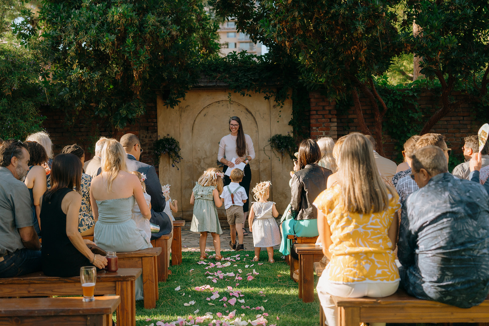 San Diego garden wedding