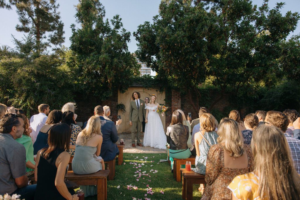 San Diego garden wedding