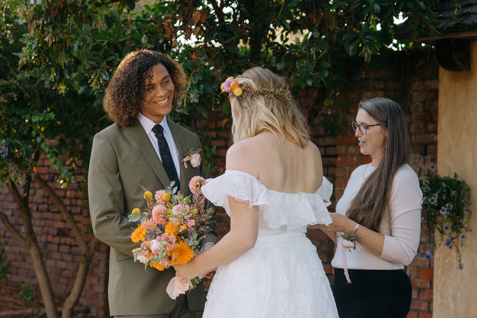 San Diego garden wedding