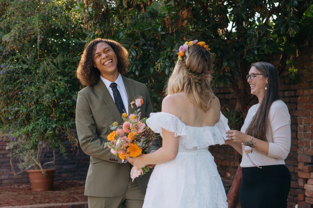 San Diego garden wedding