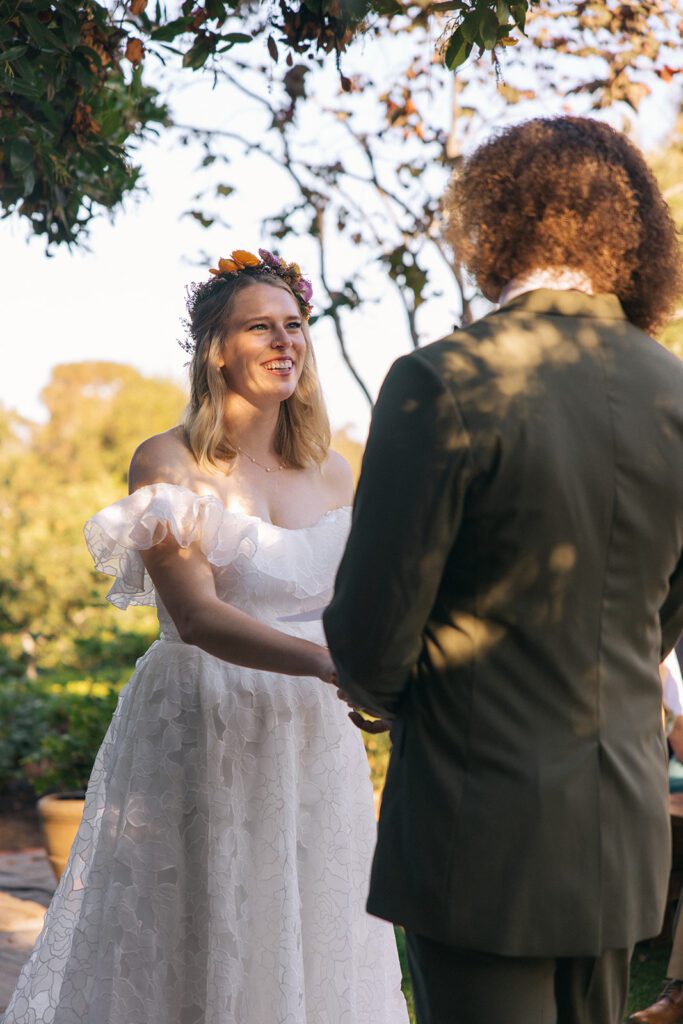 San Diego garden wedding