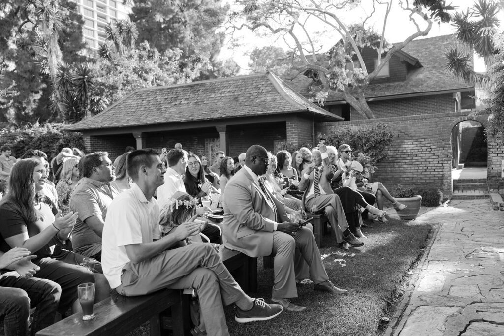 San Diego garden wedding