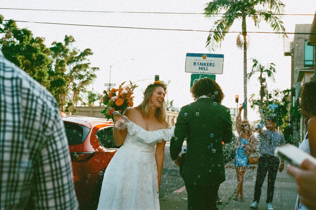 San Diego wedding on 35mm film