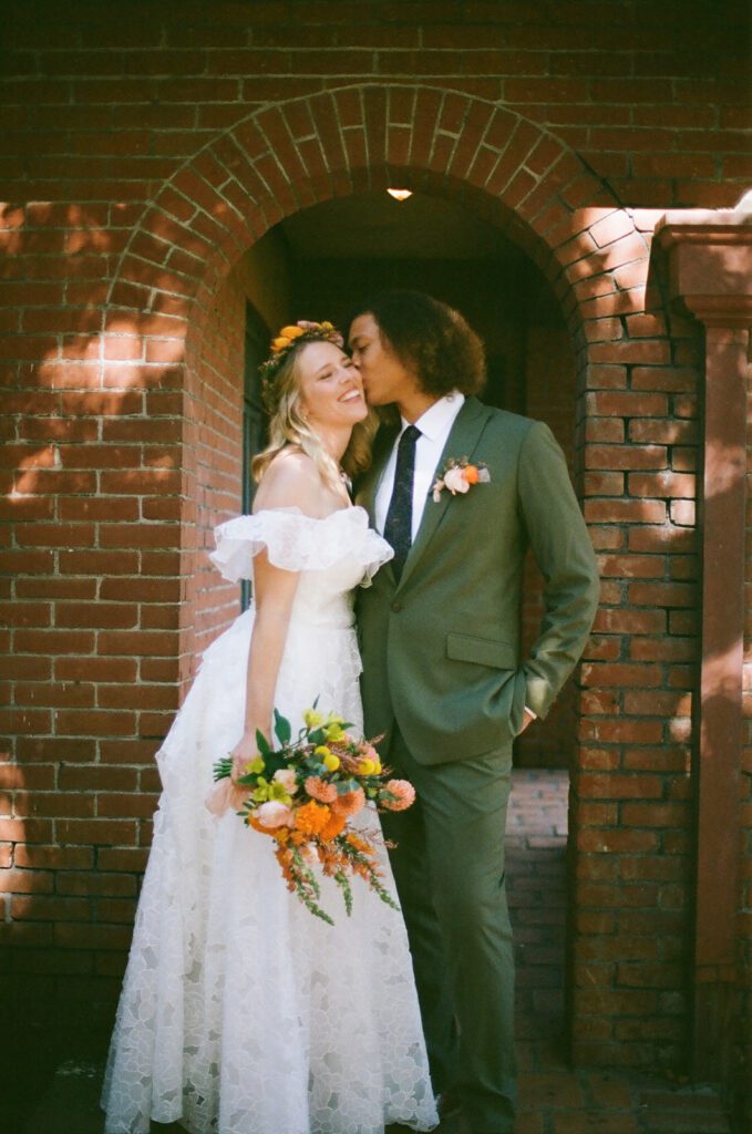 San Diego wedding on 35mm film