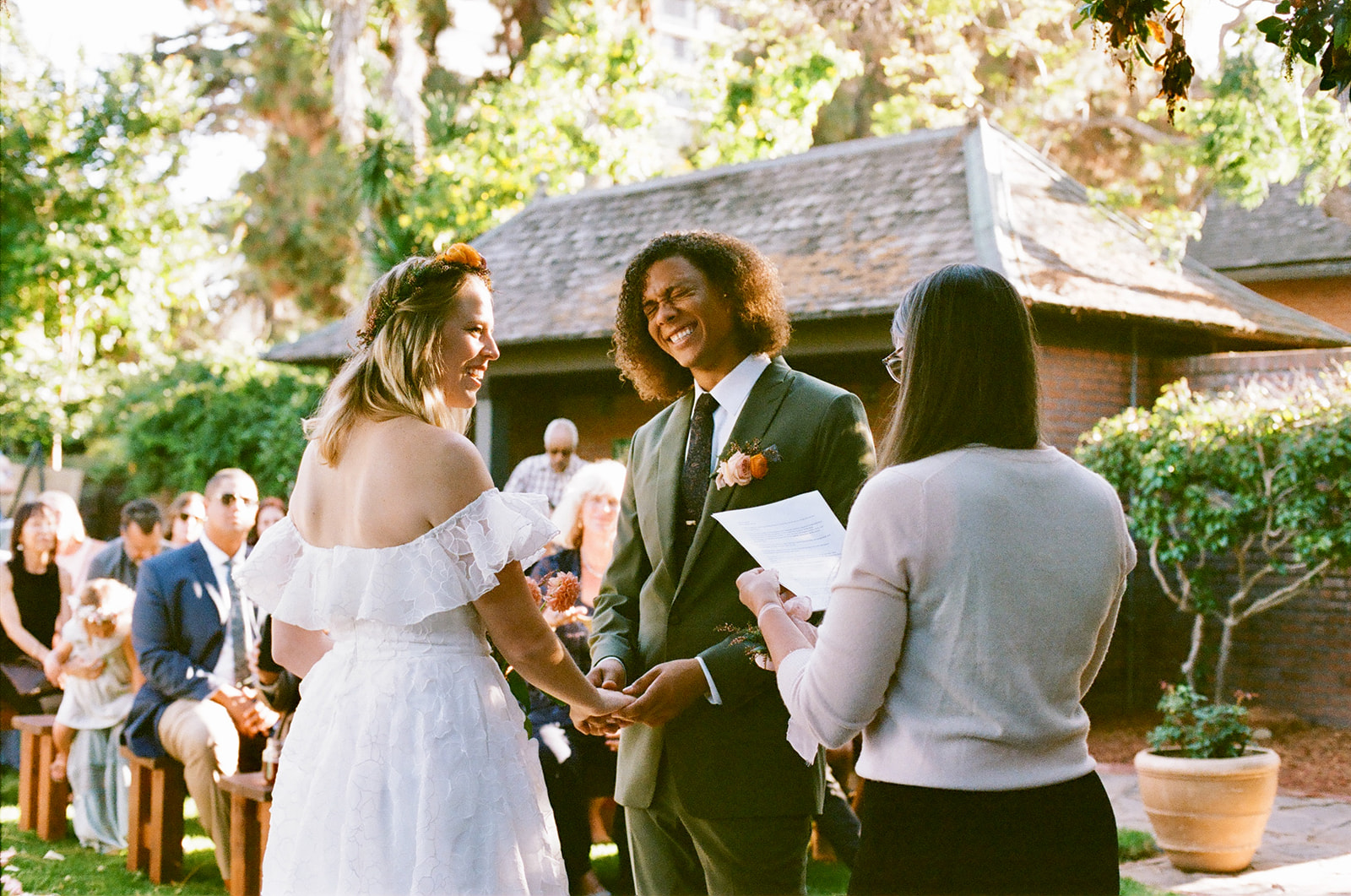 San Diego wedding on 35mm film