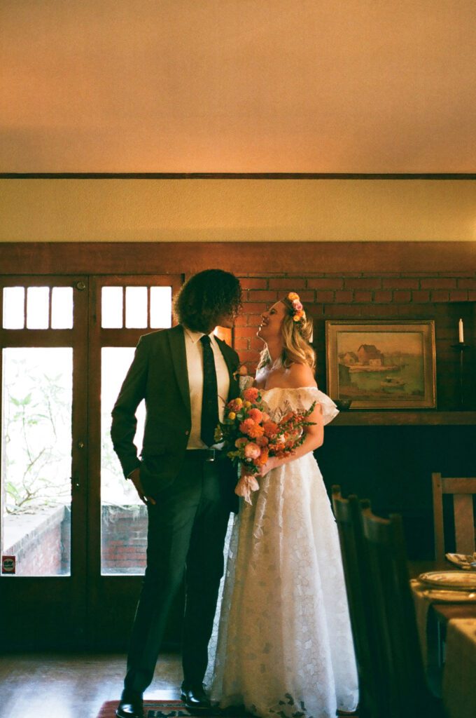 San Diego wedding on 35mm film