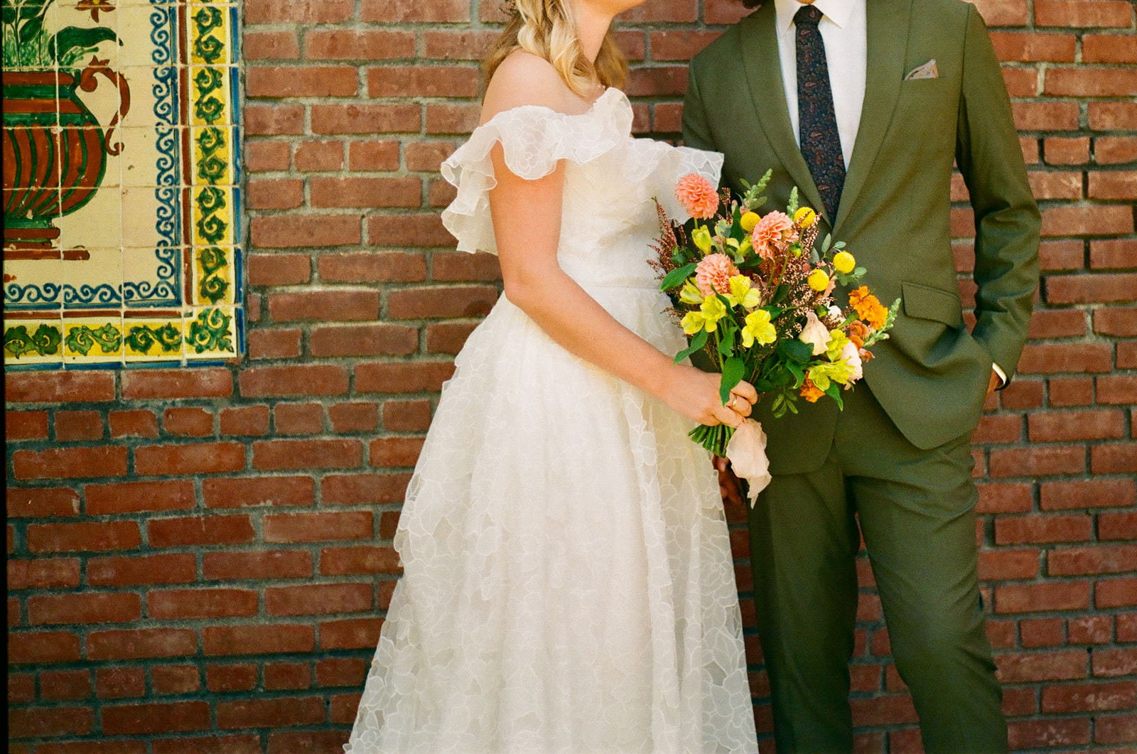 San Diego wedding on 35mm film