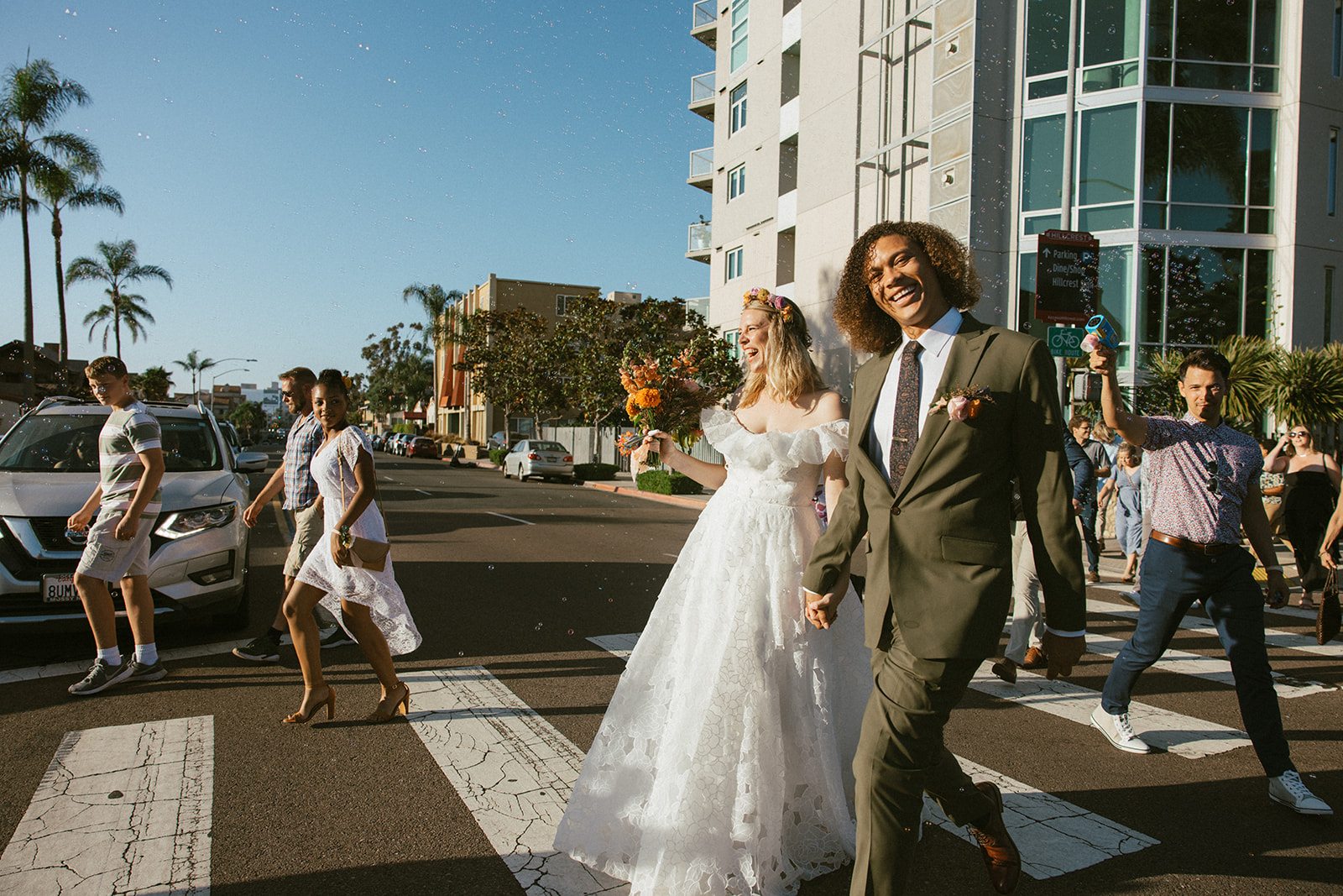 San Diego wedding processional