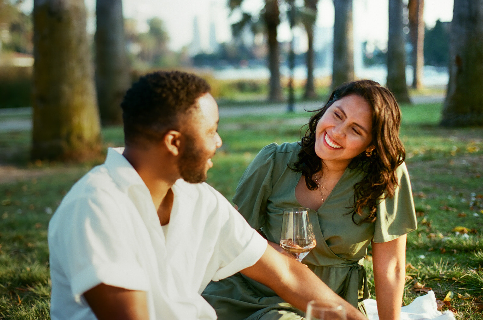 a film couples photo of a couple on a picnic together 