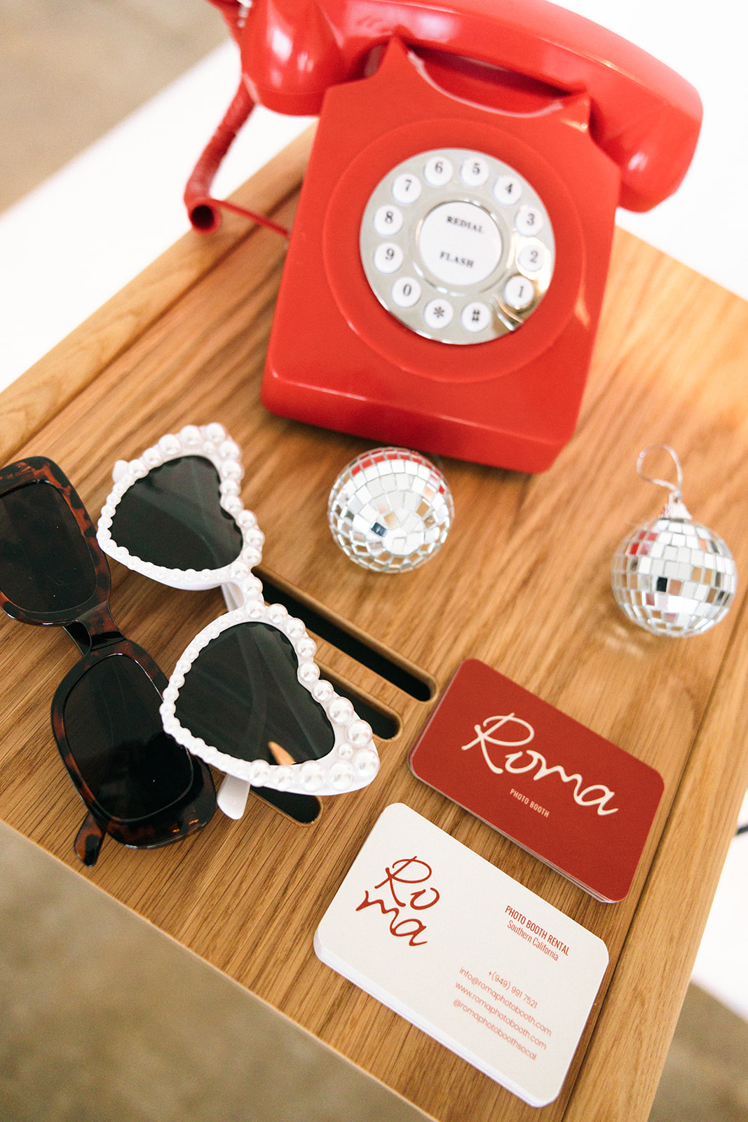 branding photography materials for a Southern California brand photoshoot