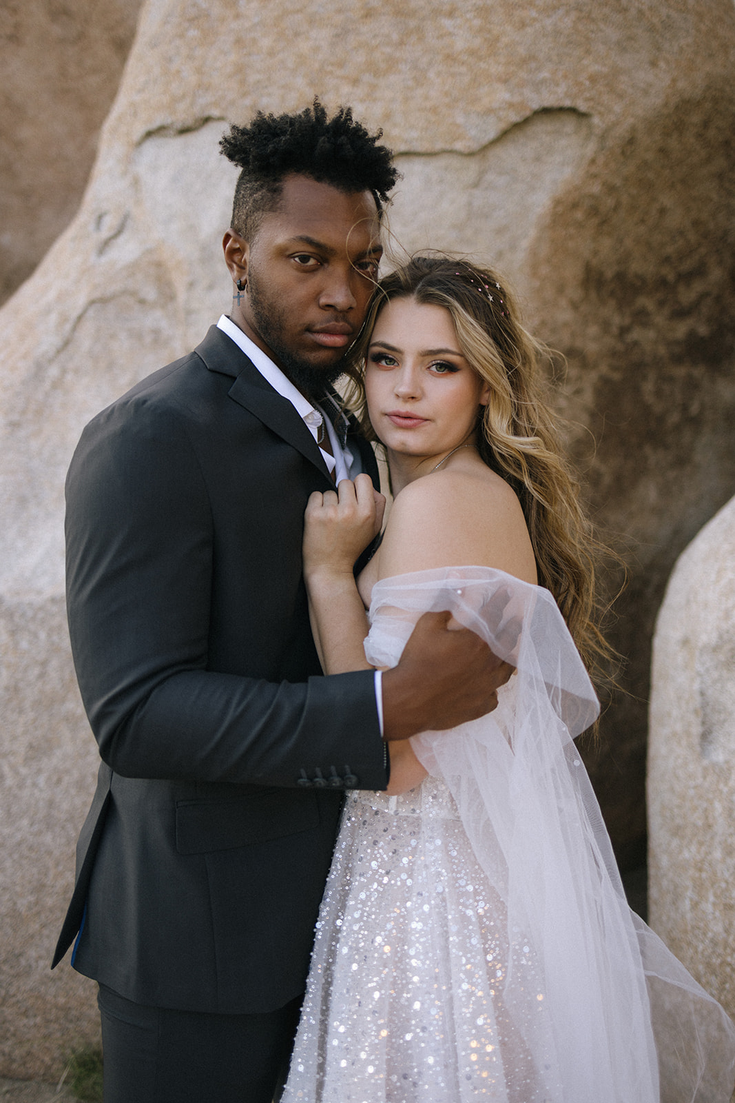 intimate southern California elopement portraits 