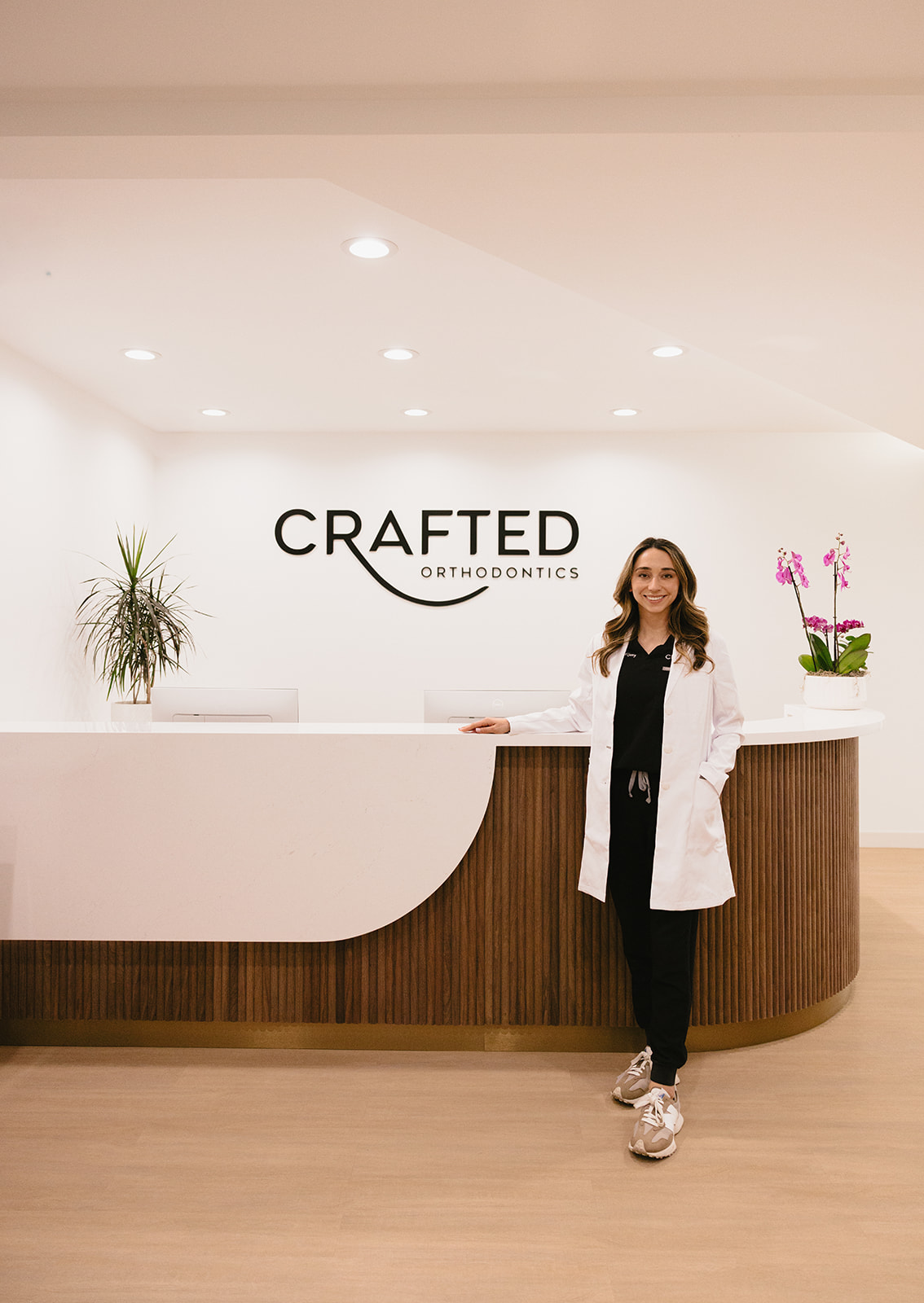 business headshots for crafted orthodontics in Orange County 